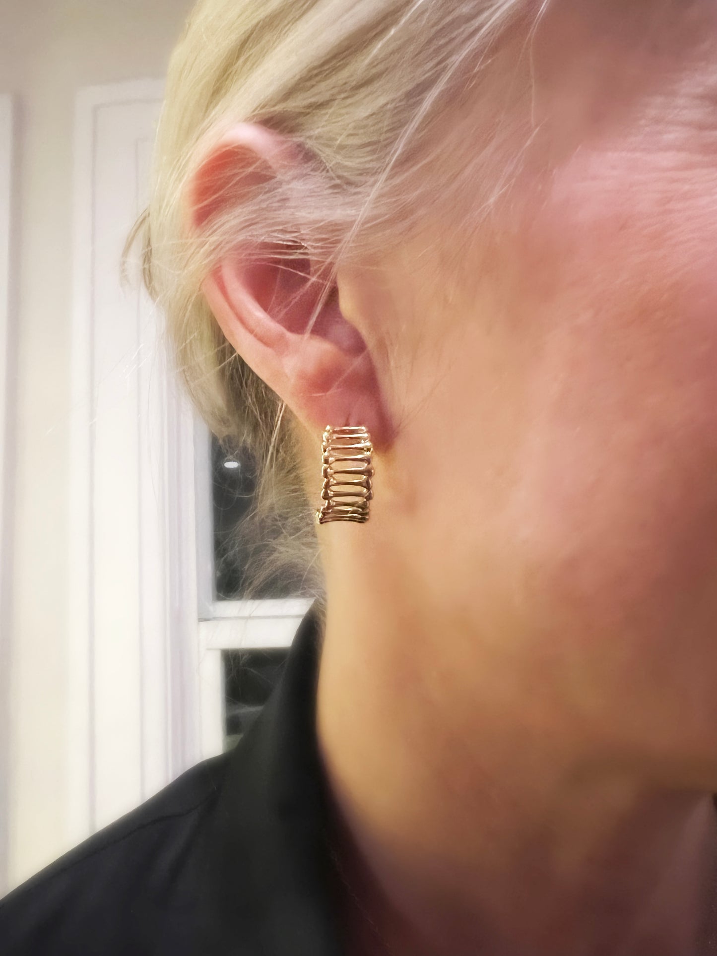 Heritage Curved Drop Earrings