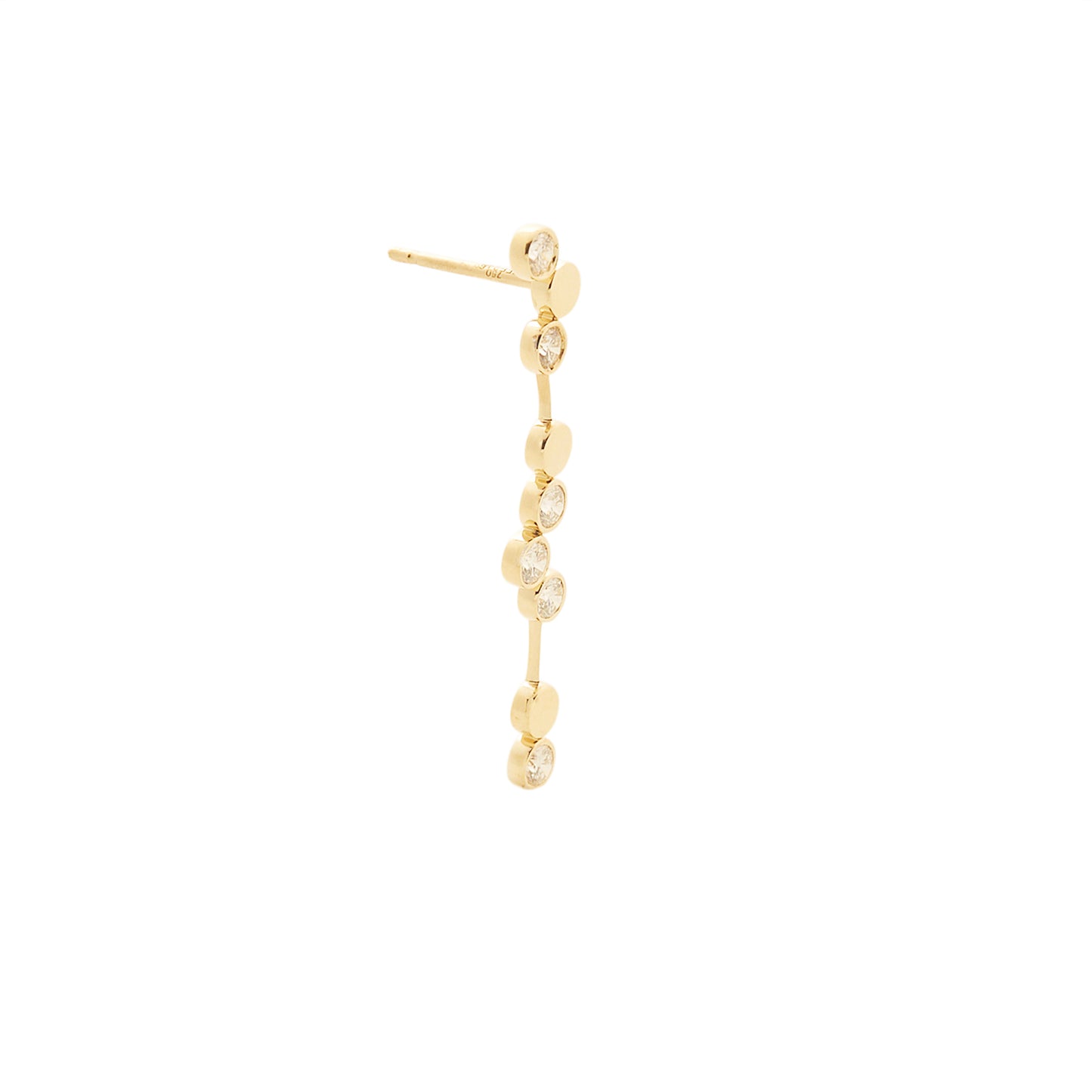 Champagne Bubbles Pindrop Earrings