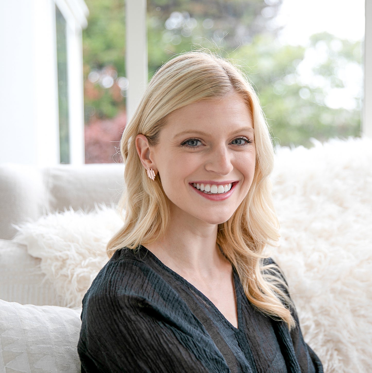 Defining Lines Stud Earrings