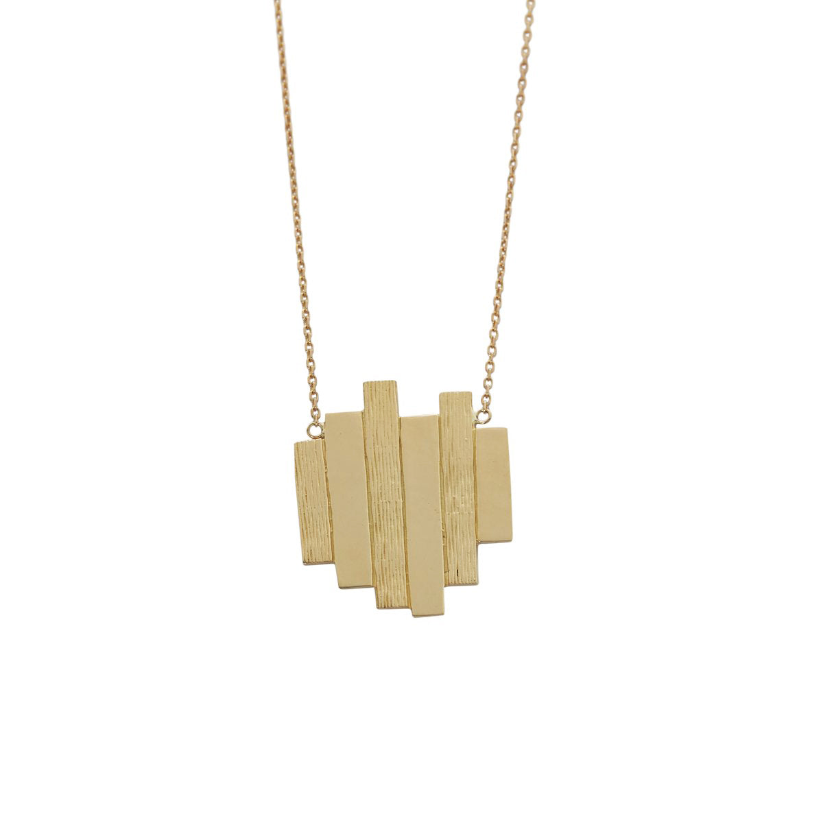 Defining Lines Pendant Necklace