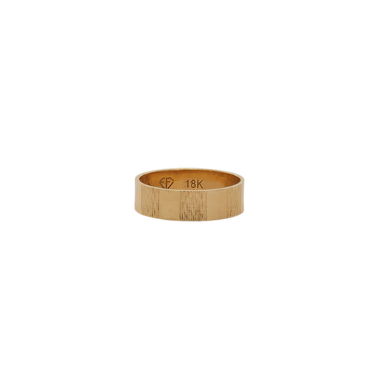 Erin Flynn Defining Lines Ring Yellow Gold