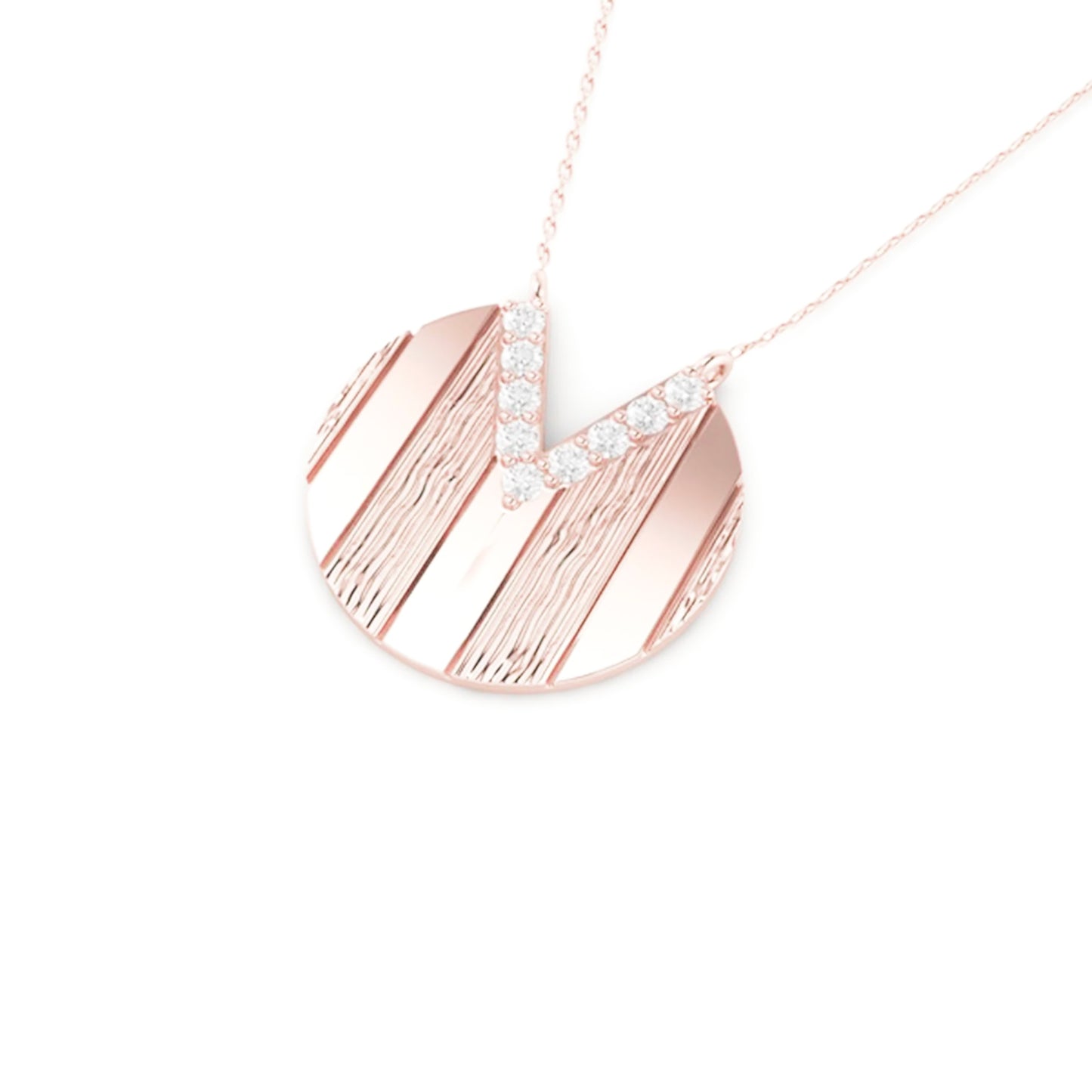 Deep V Pendant Necklace