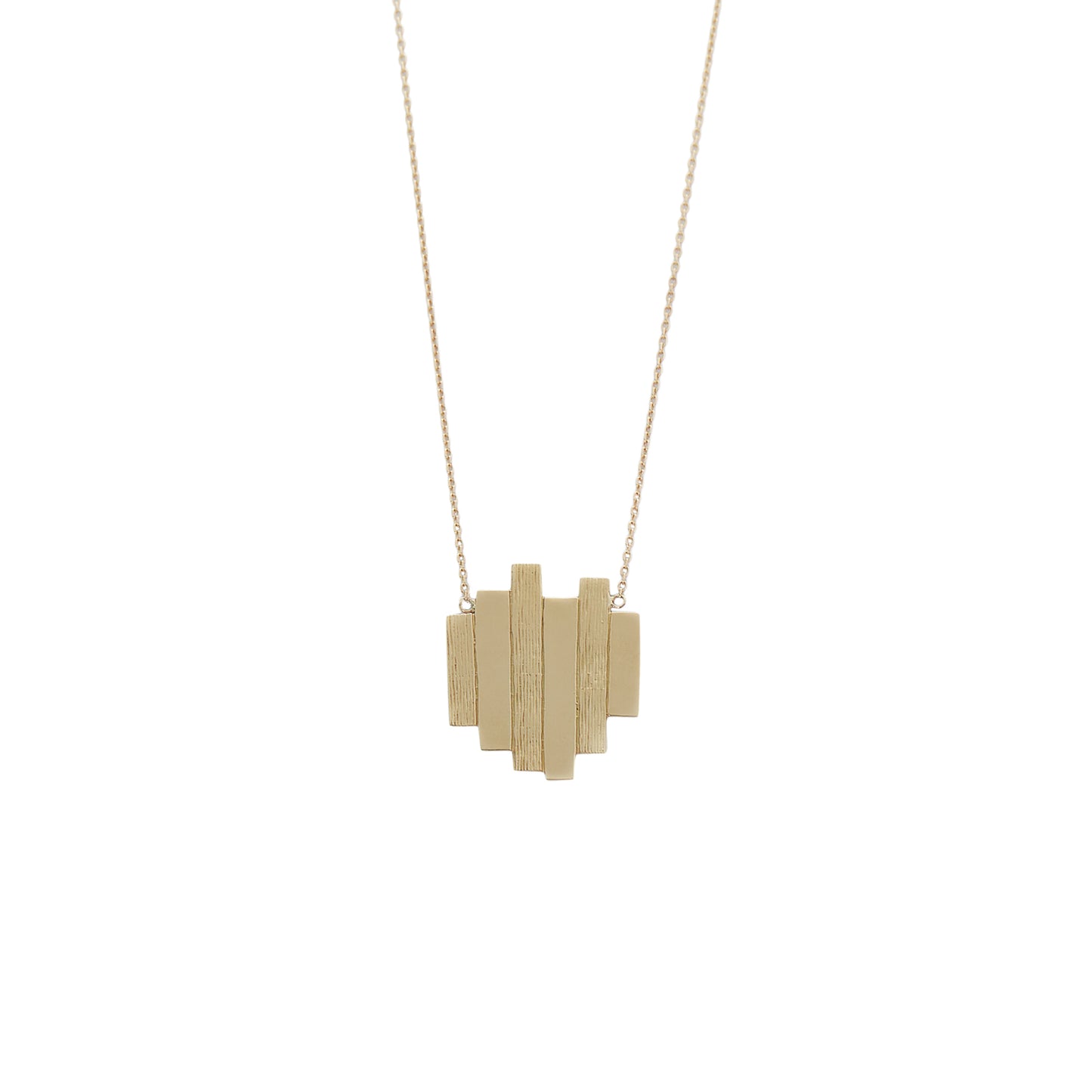 Defining Lines Pendant Necklace