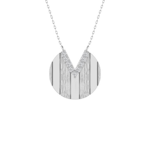 Deep V Pendant Necklace