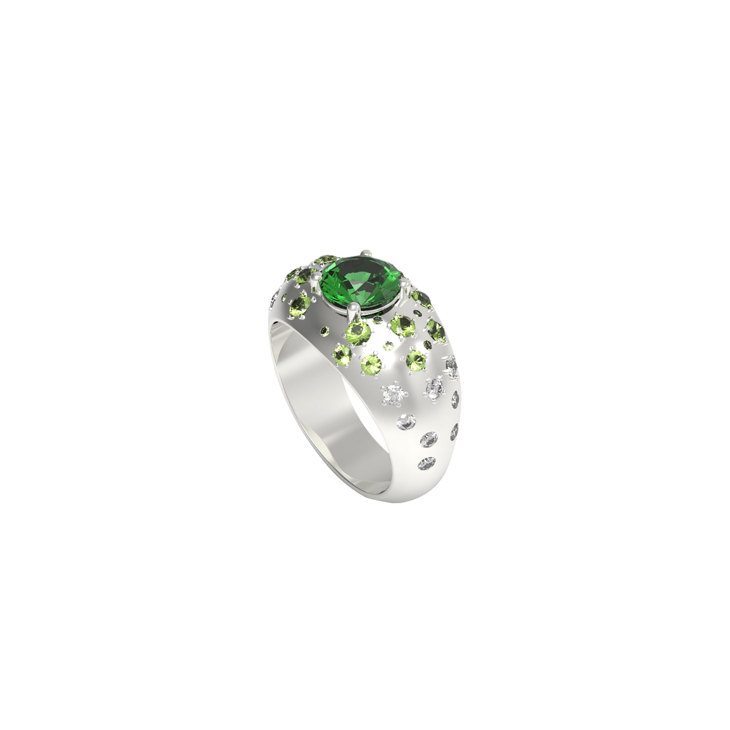 Happy Life Tsavorite Ring