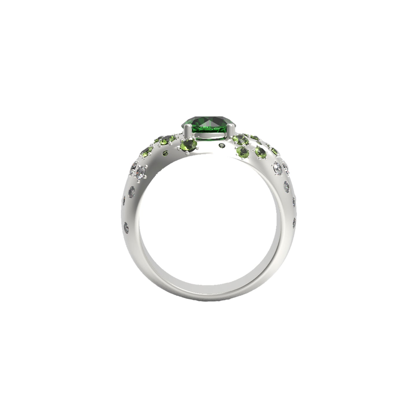 Happy Life Tsavorite Ring