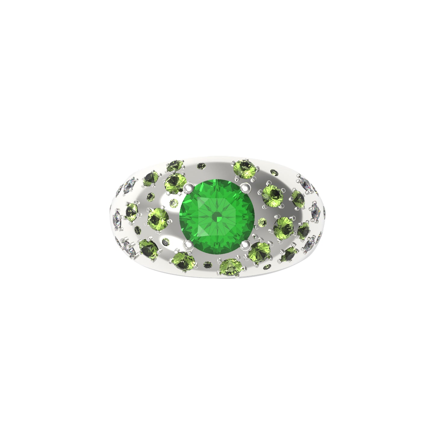 Happy Life Tsavorite Ring