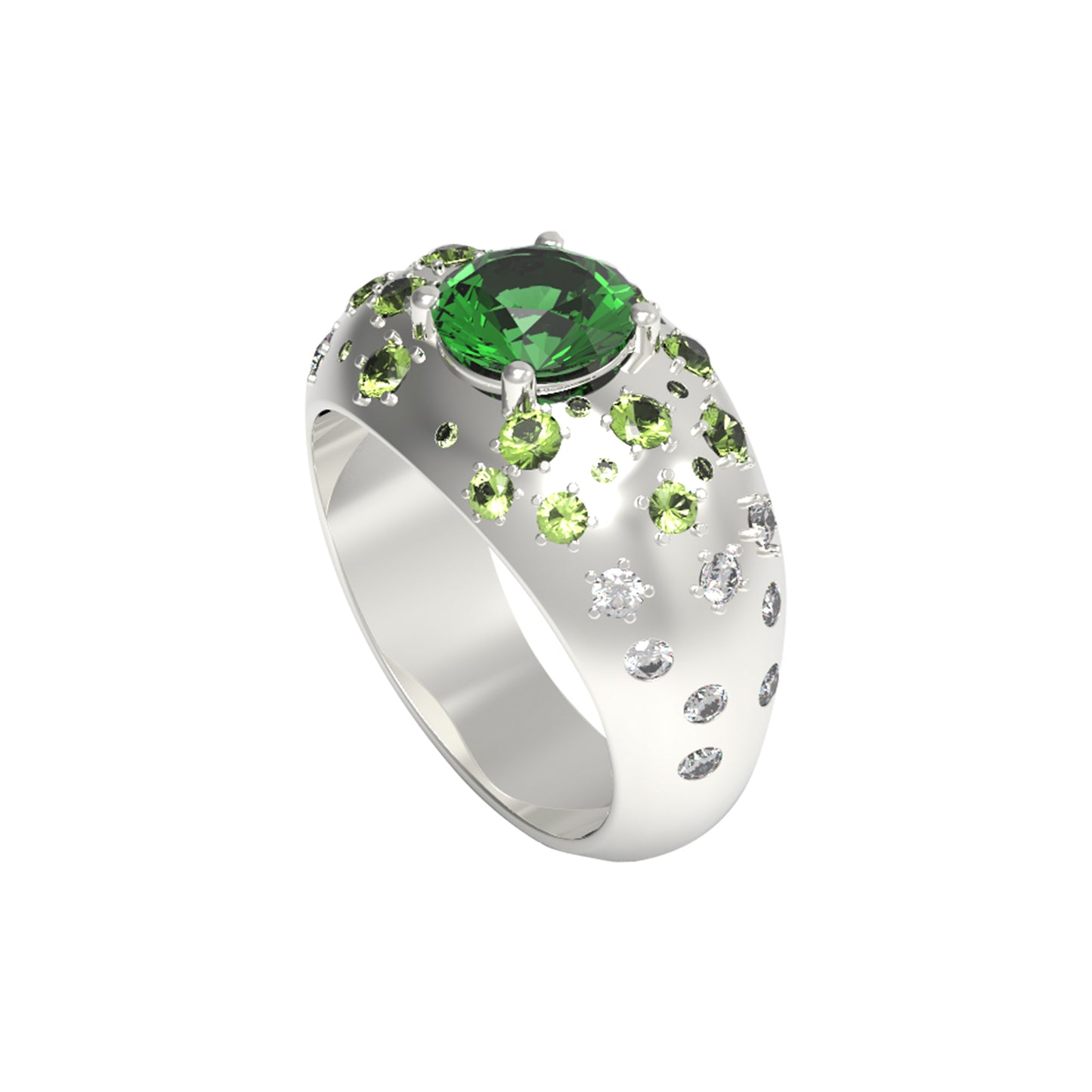 Happy Life Tsavorite Ring