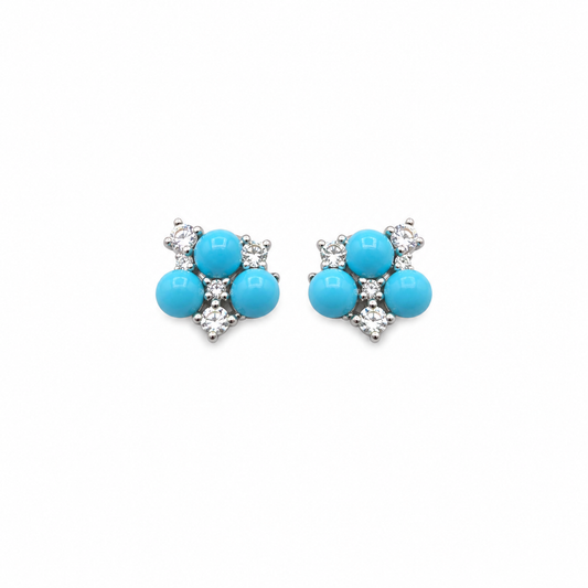 Riviera Turquoise Studs