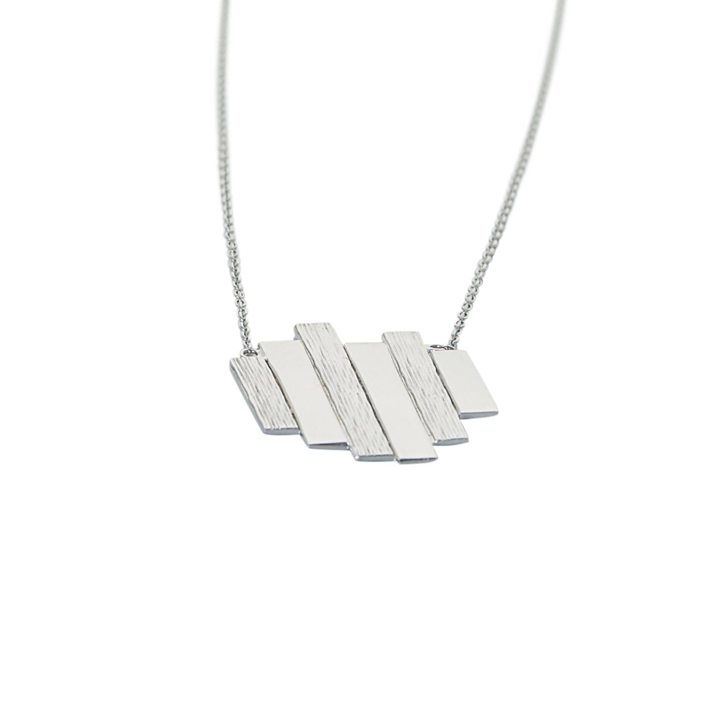 Defining Lines Pendant Necklace