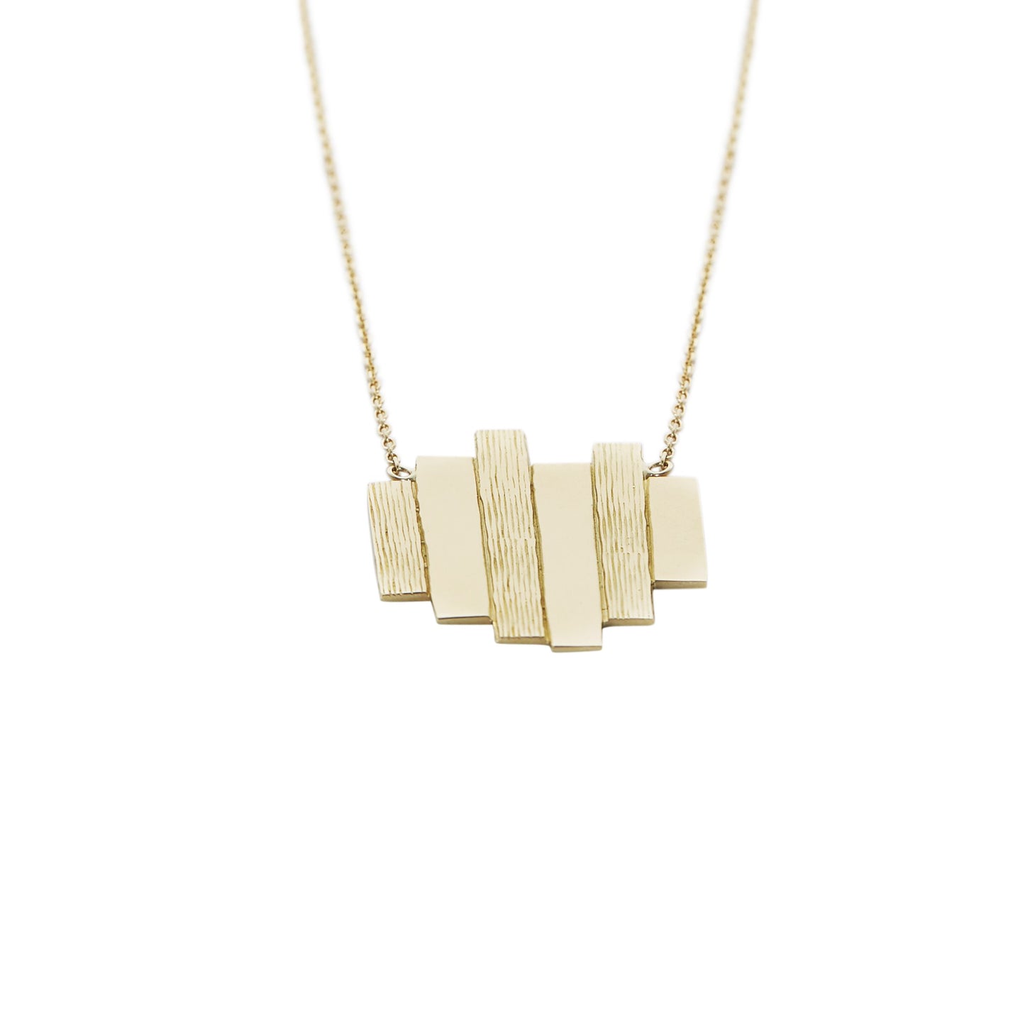 Defining Lines Pendant Necklace